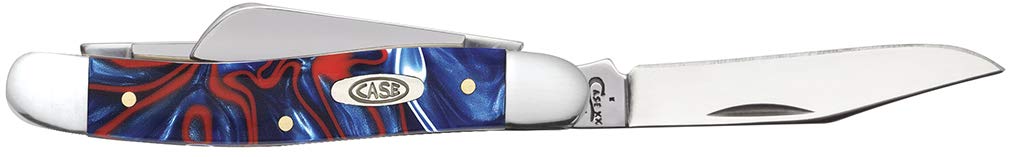 Case WR XX Pocket Knife Patriot Kirinite Medium Stockman Item #11201 - (10318 SS) - Length Closed: 3 5/8 Inches