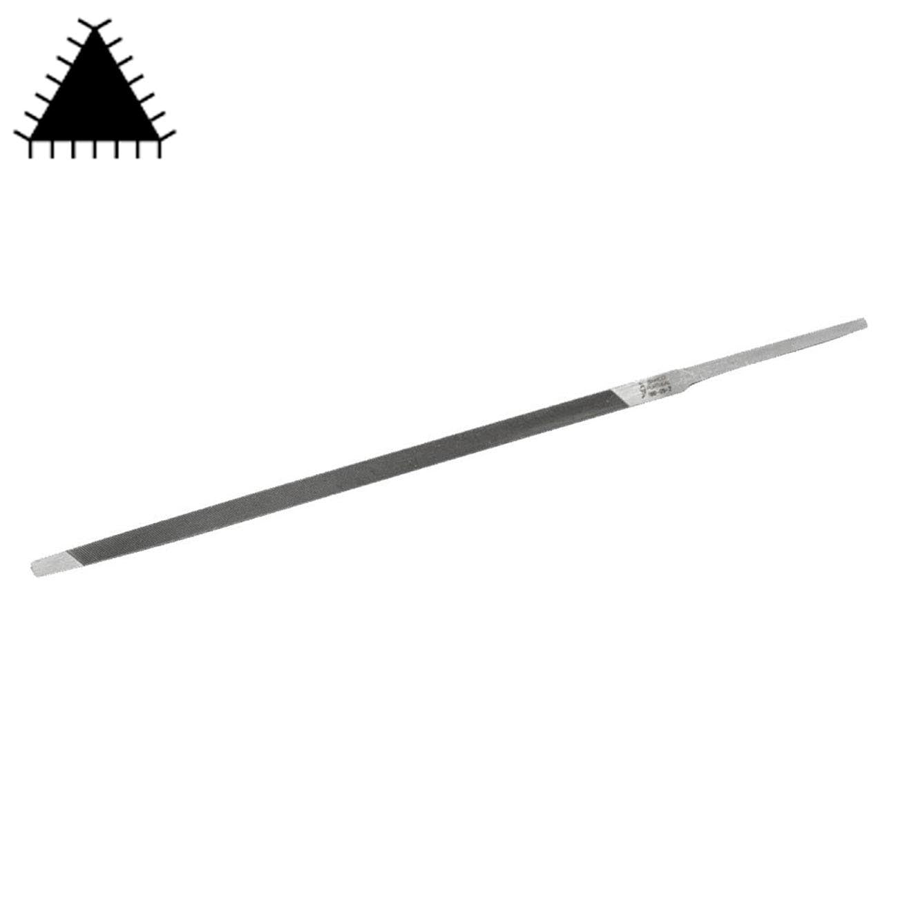 Bahco BAH41880620 6″ Double Extra Slim Taper Saw File – Second Cut, Unhandled, Precision Sharpening Tool