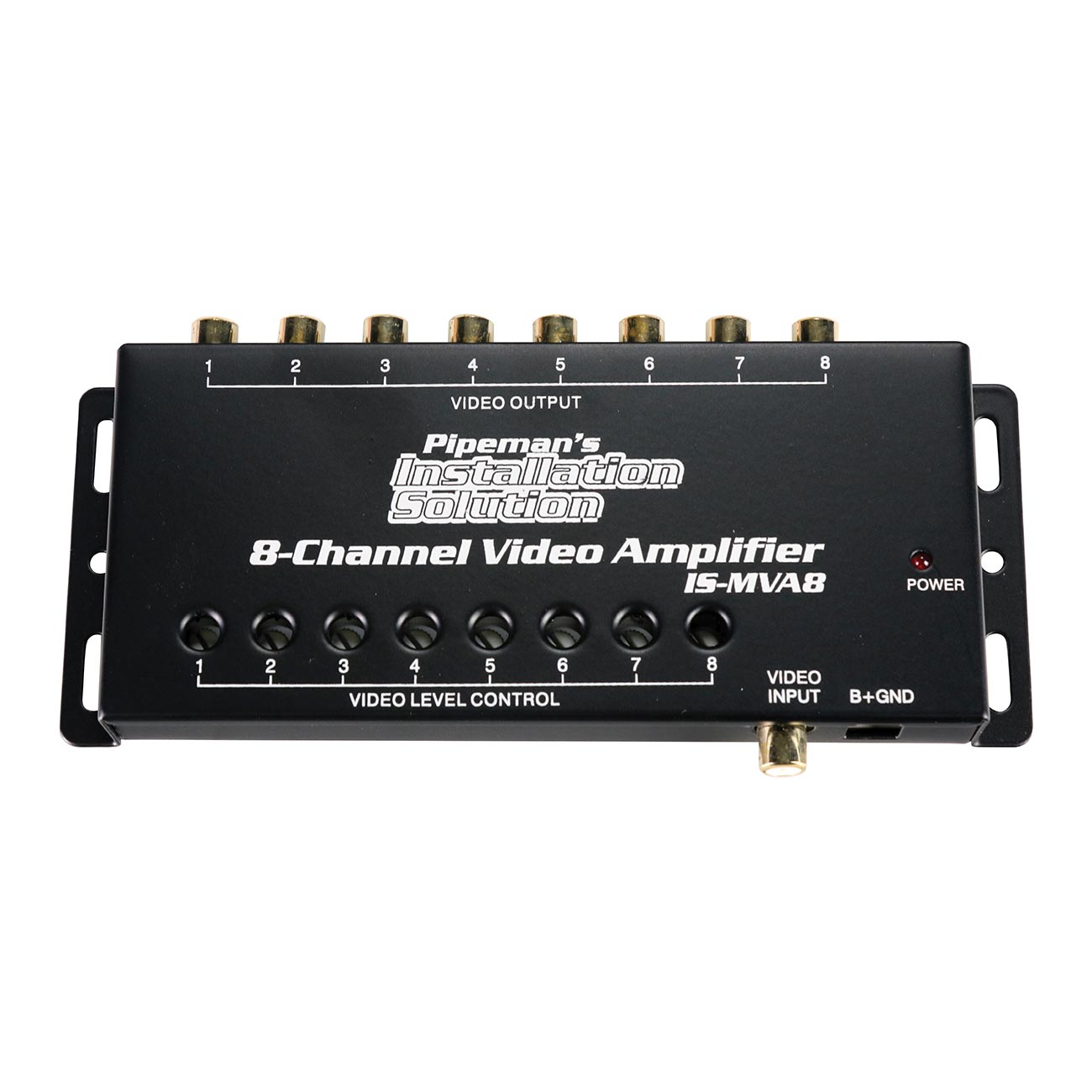 Audiopipe ISMVA8 Pipemans Installation Solution 8 Channel Video Amp