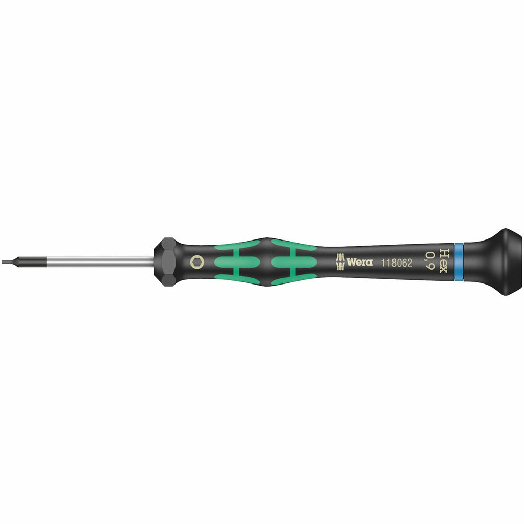 Wera 05118062001 Micro Precision METRIC HEX-Plus Screwdriver – 0.9 x 40mm