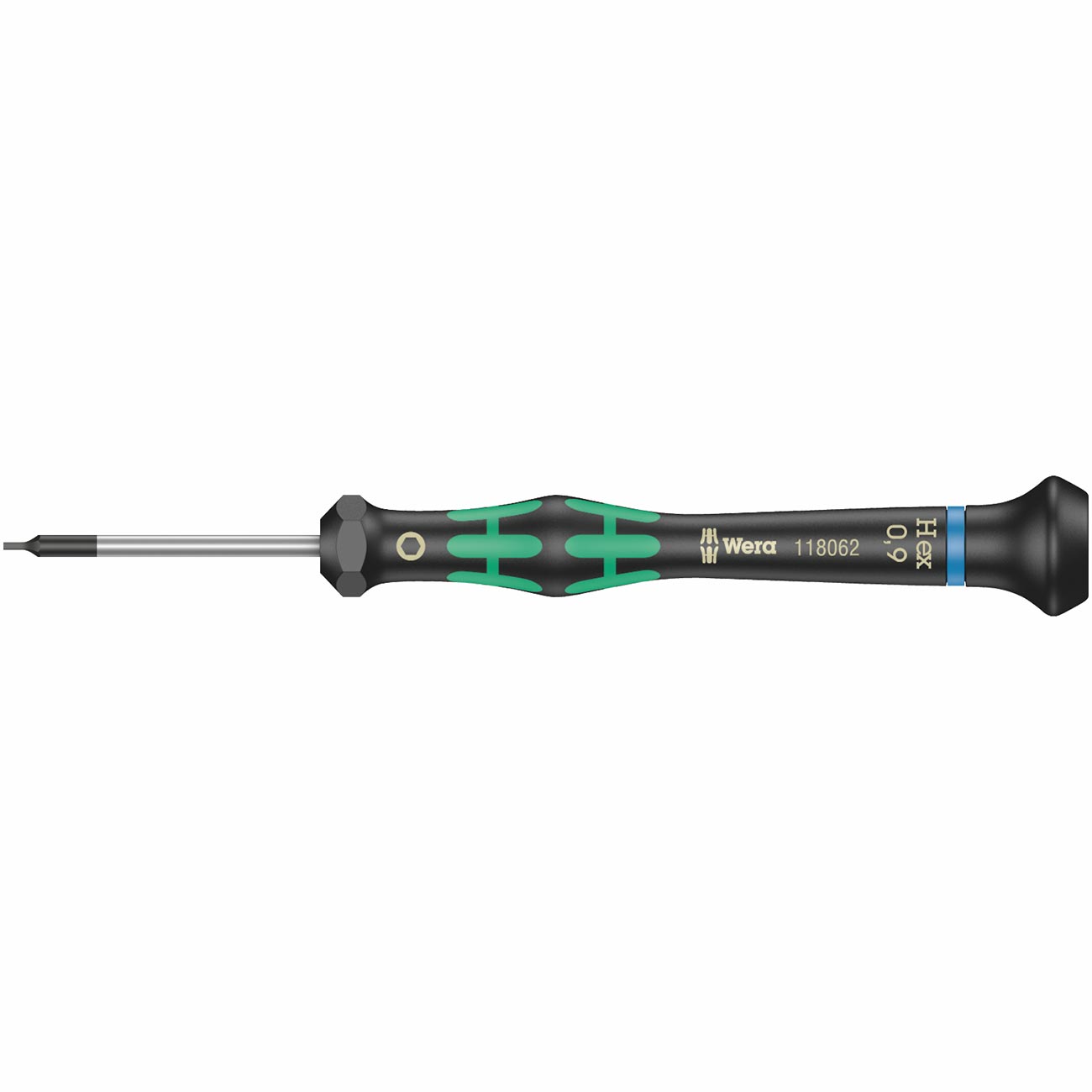 Wera 05118062001 Micro Precision METRIC HEX-Plus Screwdriver – 0.9 x 40mm