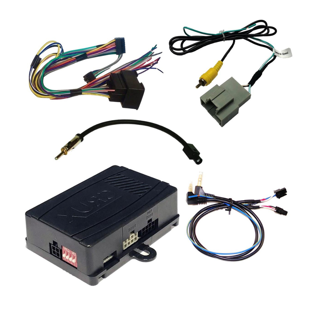 Crux SWRGM49N Radio Replacement Interface with SWC & Factory RVC Retention – GM LAN 29-Bit Vehicles 2010-2017