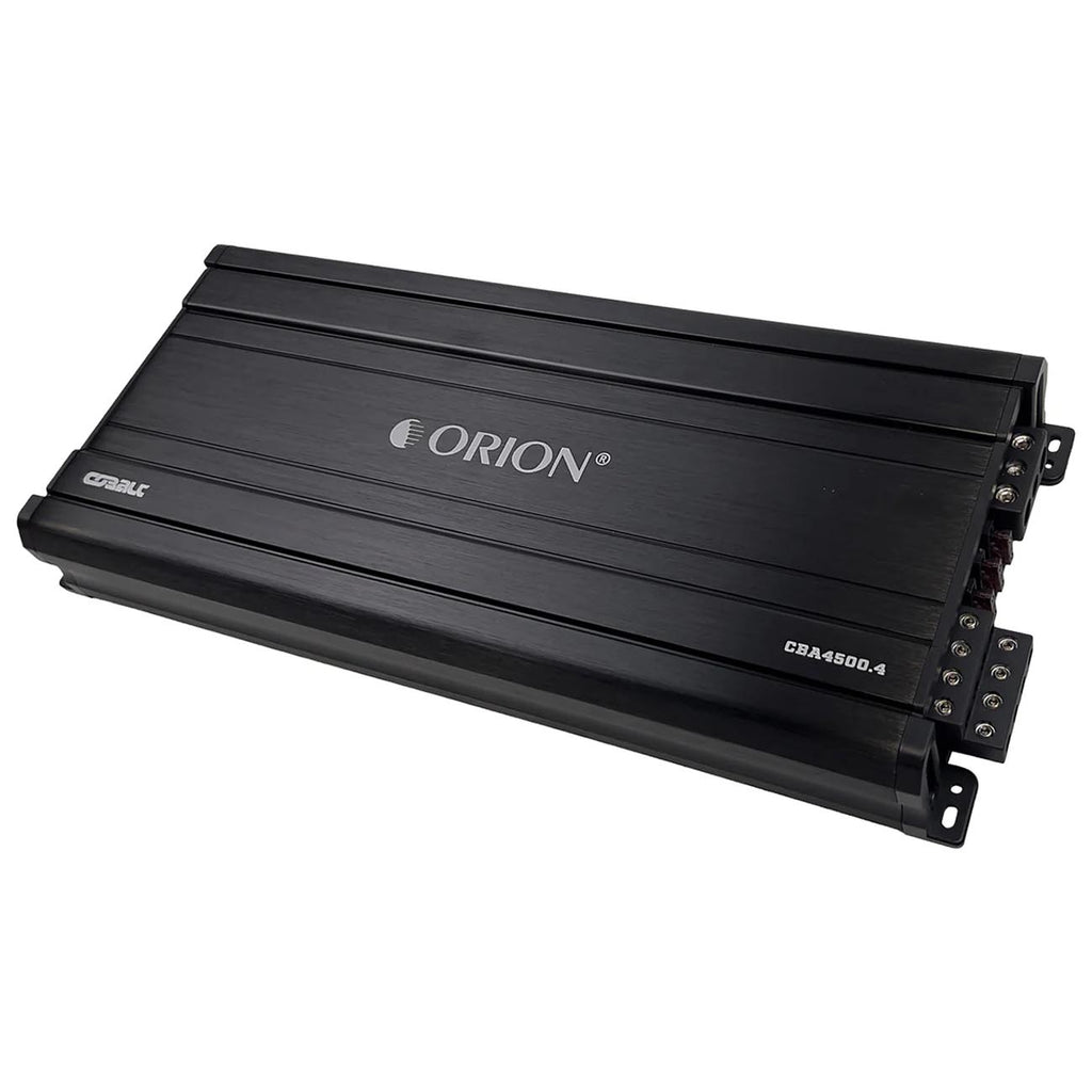 Orion Cobalt Series CBA4500.4 High Efficiency 4-Channel Class A/B Amplifier for Car Audio Stereo - 4500W High Output, 2/4 Ohm Stable, Adjustable Low/High Pass, Bass Boost, MOSFET Power Supply
