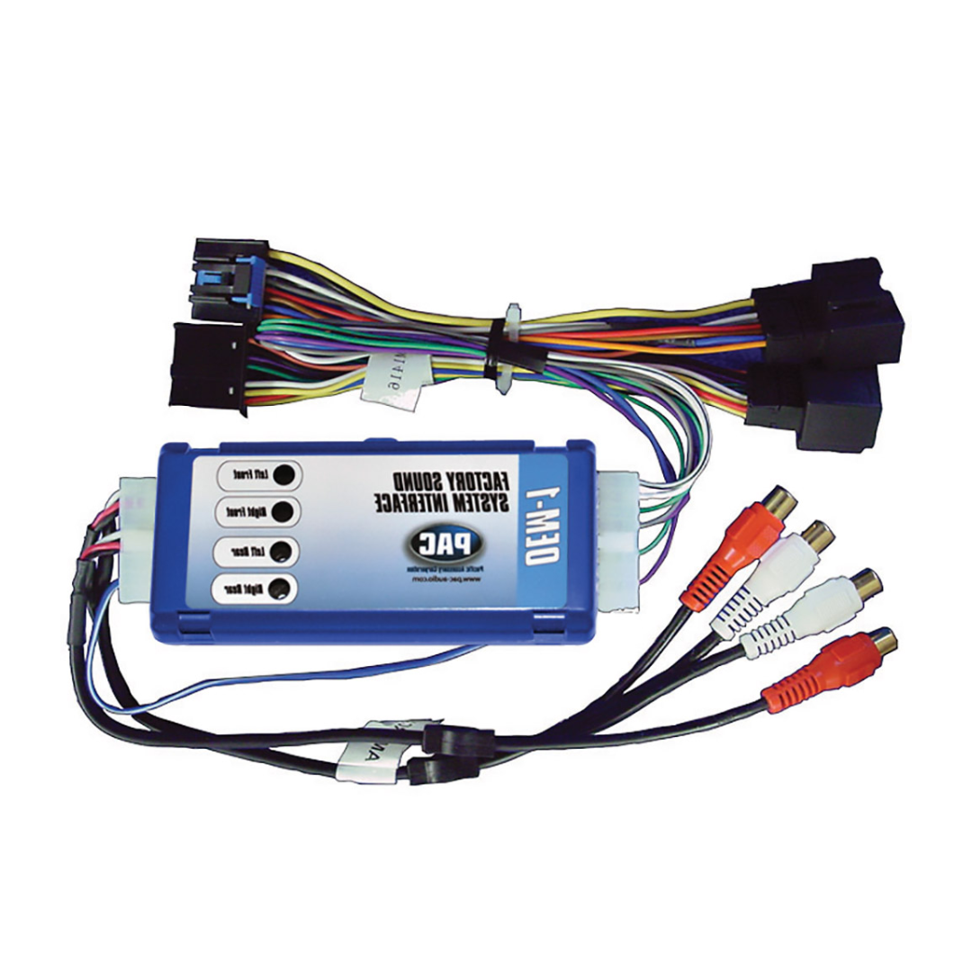 PAC Premium Amplifier Add-On/Replacement Radio Sound System Interface Kit GM - PAC AOEMGM1416