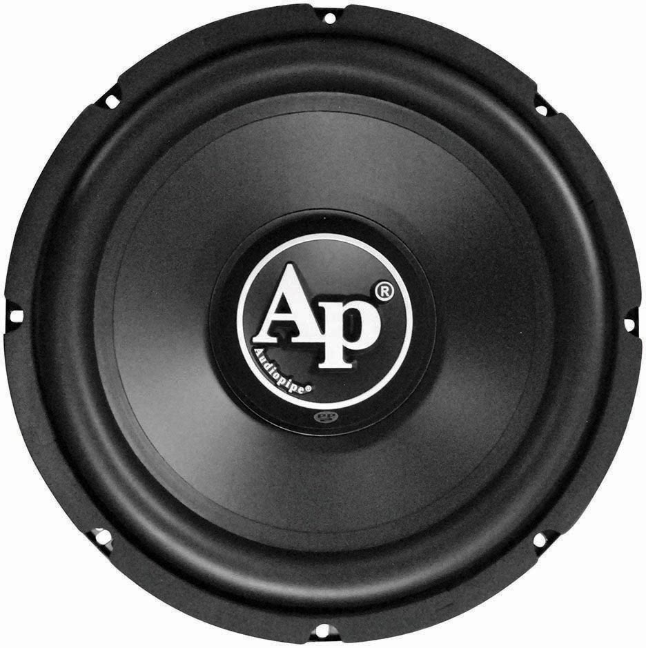 Audiopipe 12” Car Subwoofer (TS-PP2-12-D4), Dual 4 ohms, 1000W Max, Sold Individually