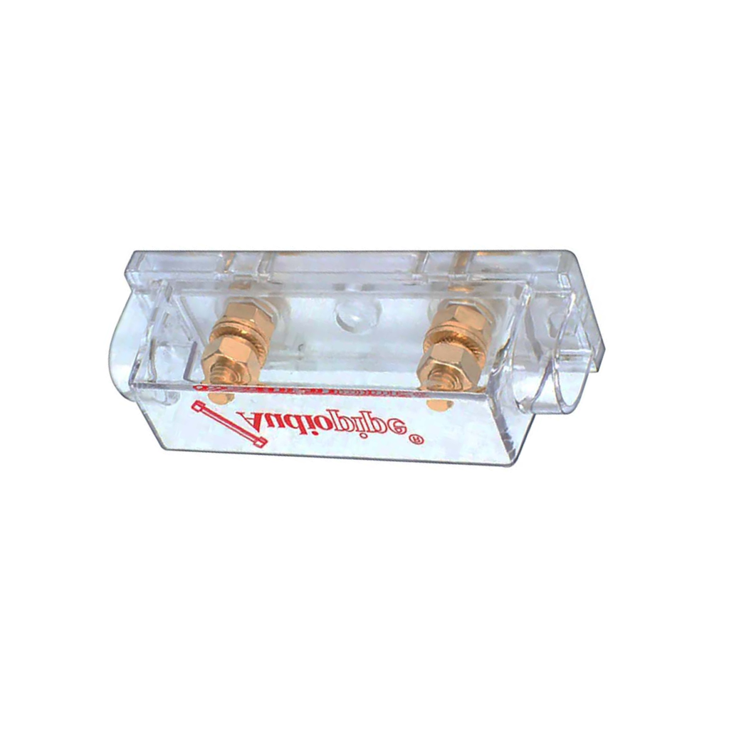 Audiopipe CQ1100 ANL Fuse Holder – Heavy Duty Inline Car Audio Power Fuse Holder for Amplifiers