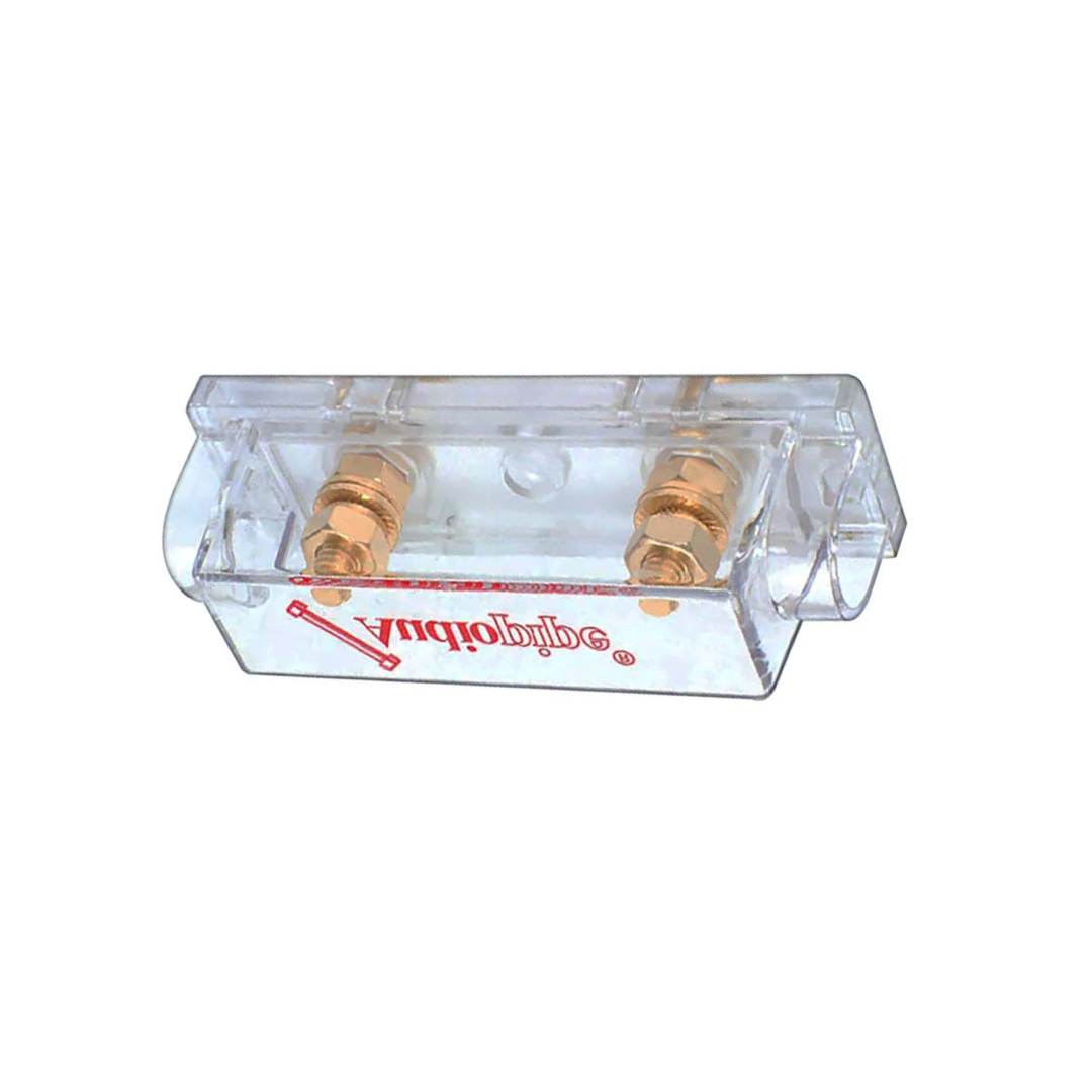 Audiopipe CQ1100 ANL Fuse Holder – Heavy Duty Inline Car Audio Power Fuse Holder for Amplifiers