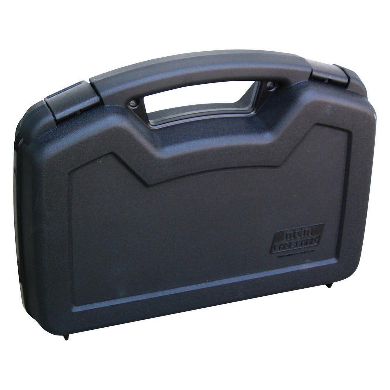 MTM 807-40 Pistol Handgun Case Single Up To 6" Revolver, USA Made, Black