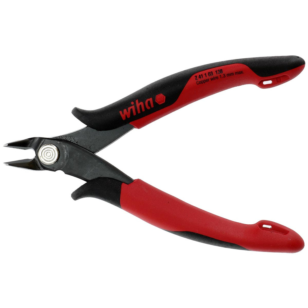 Wiha 56818 Precision Electronic Diagonal Cutters with Wide Pointed Head
