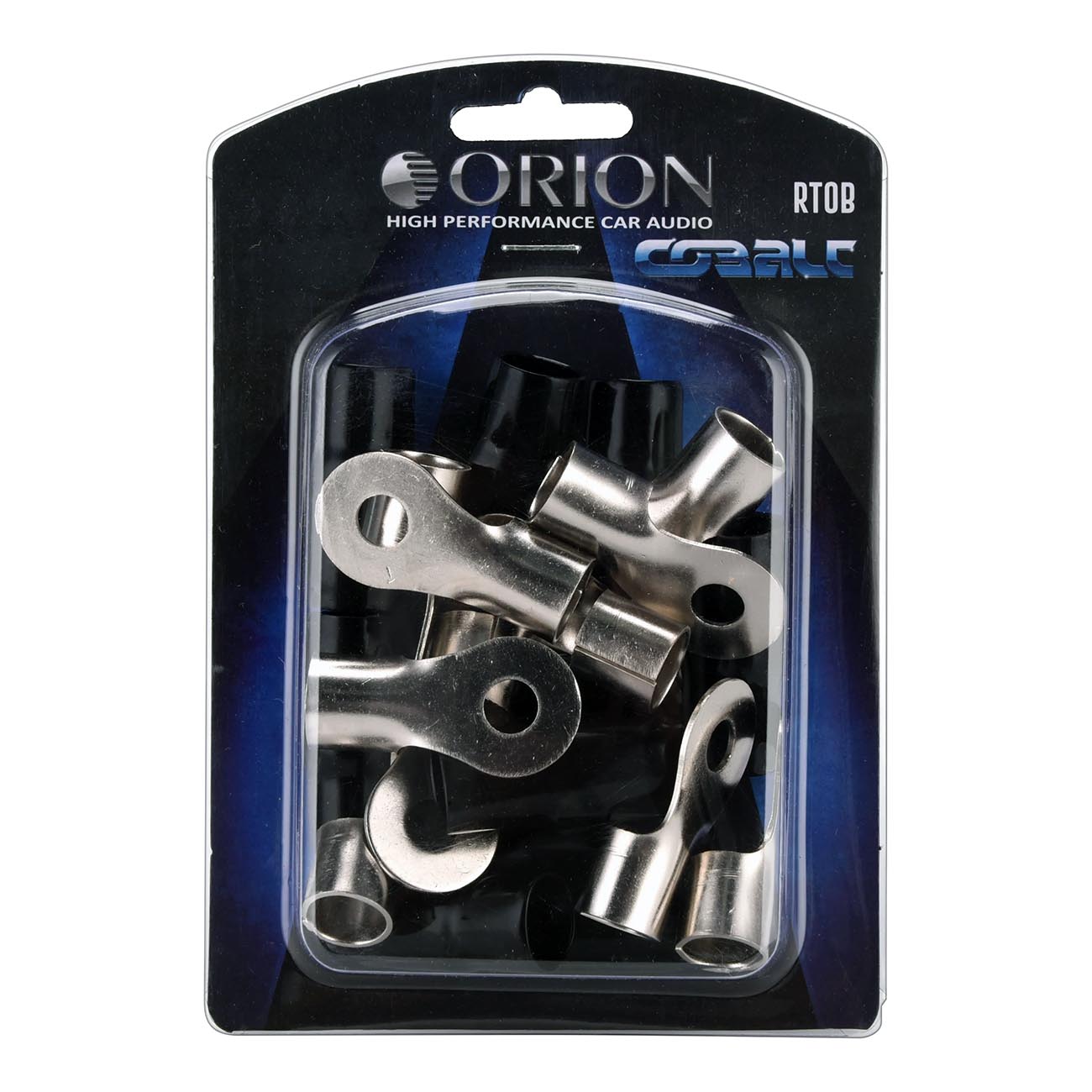 Orion Cobalt RT0B Wire Lugs Ring Terminal 10pcs 1/0 Gauge AWG - 5/16" Stud Car Audio | Battery Cable Lug, Auto Parts, Automotive, Marine, Motorcycle, Trucks, RV - Black