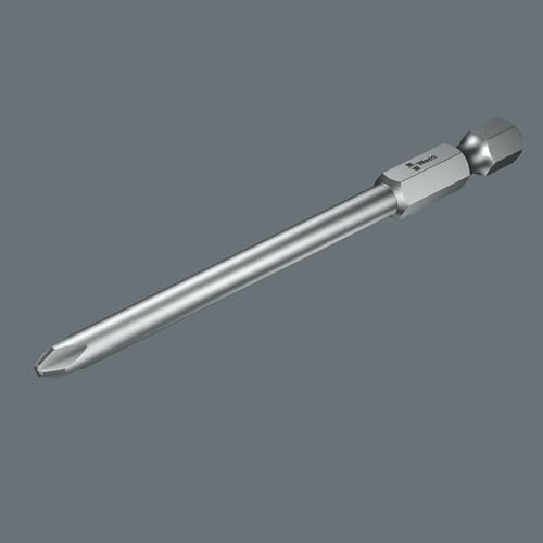 WERA - 5051040001 Kraftform Kompakt 60 Ra Ratchet Screwdriver & Long PZ, Ph, TX, Hex Bits, 051040