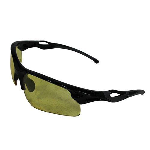 Smith & Wesson M&P Harrier Shooting Glasses Kit, 4 Interchangeable Lenses, ANSI Z87.1 Safety Rated, Anti-Fog, Black Frame – 110175