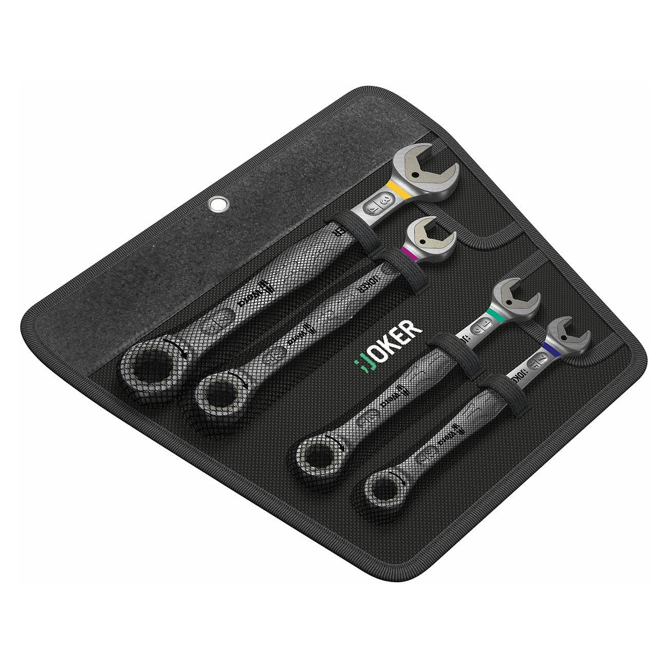 Wera SAE Joker Ratchet Set for Switch Combination Wrench (4-Piece)