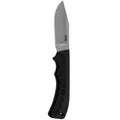 SOG Ace Field Fixed Blade Knife- Full Tang 3.8 Inch Clip Point Blade Survival Knife w/ Cord Cutting Sheath and Easy-Grip Handle (ACE1001-CP), Black