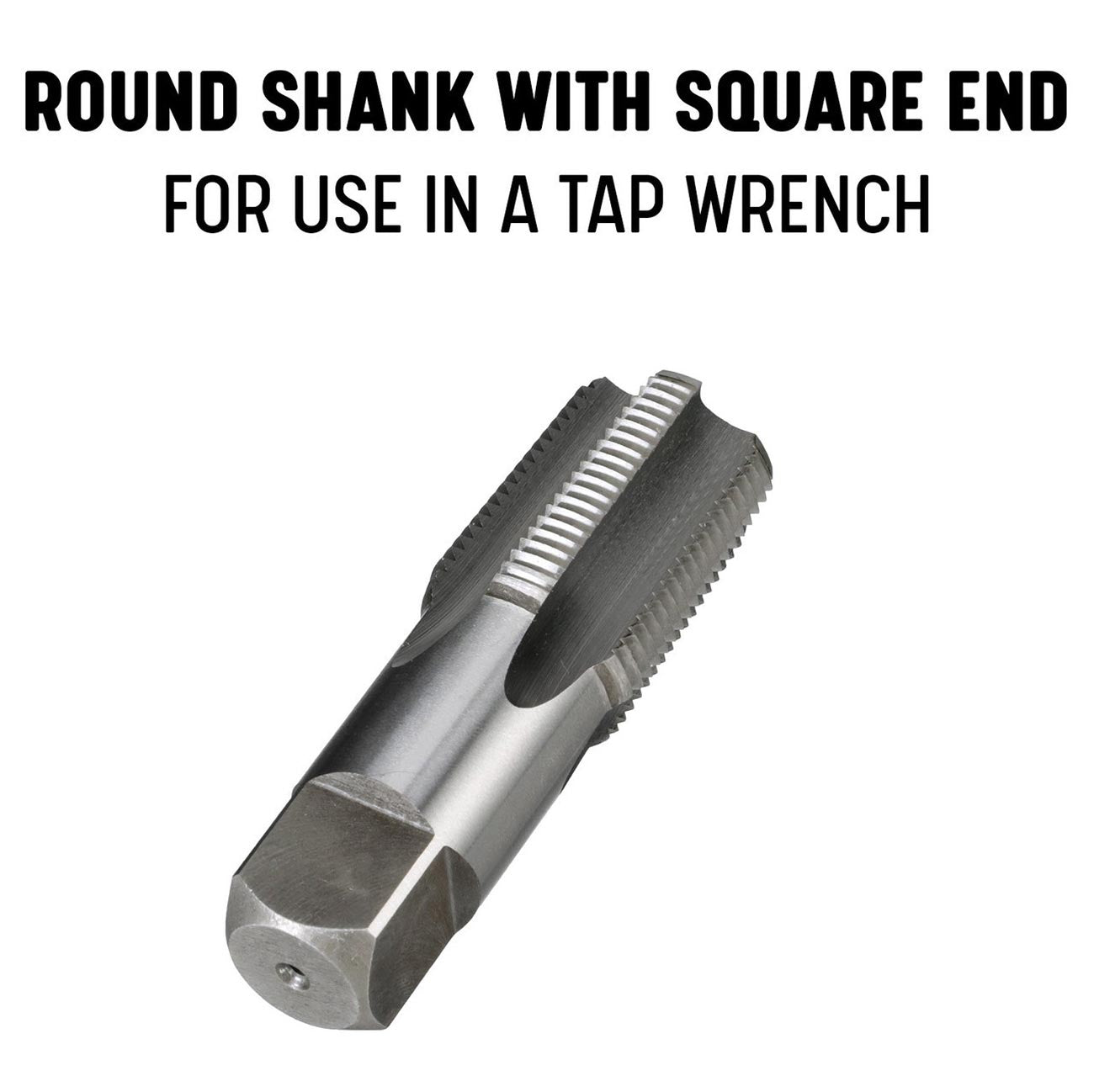 Drill America - POU1/8NPTW/DRILL 1/8" Carbon Steel NPT Pipe Tap and R High Speed Steel Drill Bit Set, POU Series