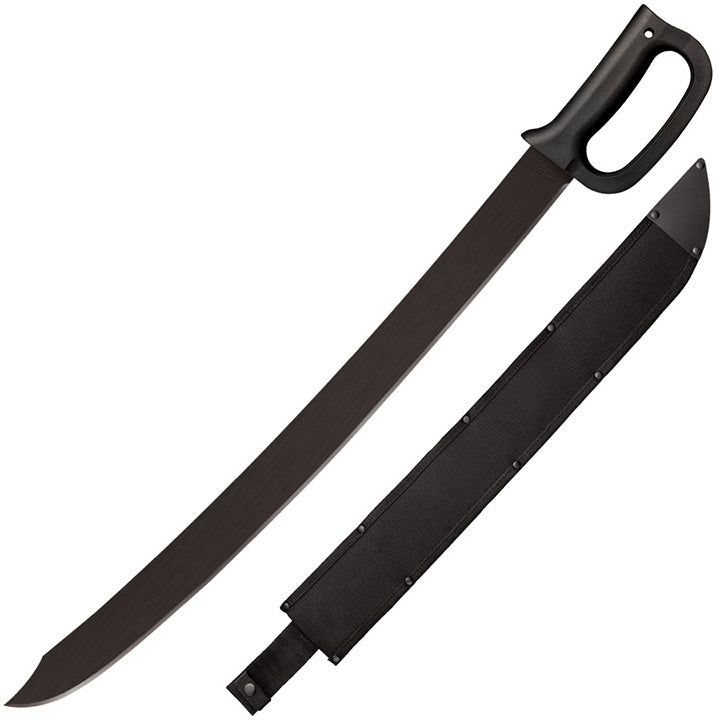 Cold Steel All Purpose Tactical Machete with Sheath, Great for Clearing Brush, Survival, Camping and Outdoor Activities, Cutlass Machete