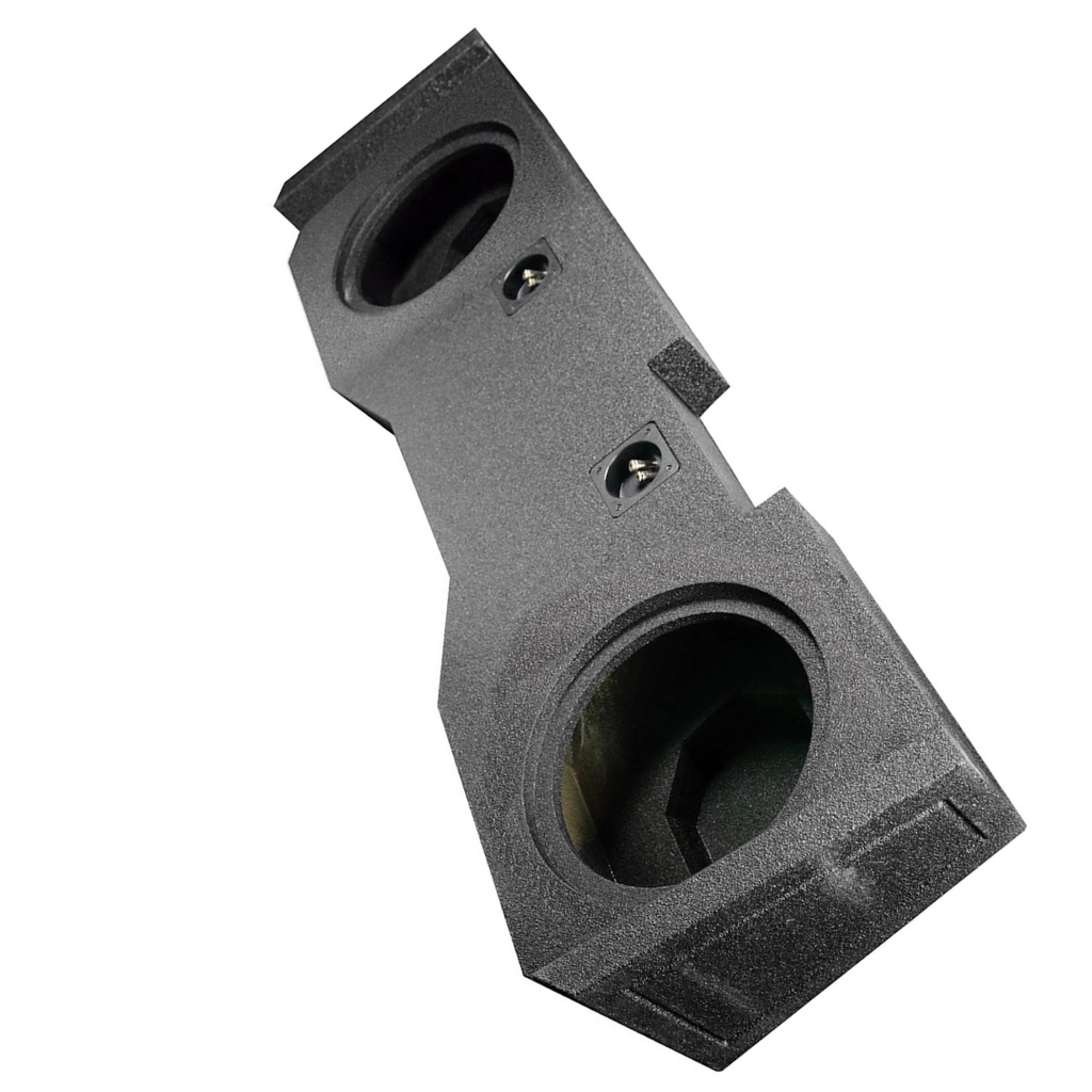 Q Power Dual 10" Q Bomb Subwoofer Box for GMC/Chevy 14-16 4-Door Crew Cab Trucks