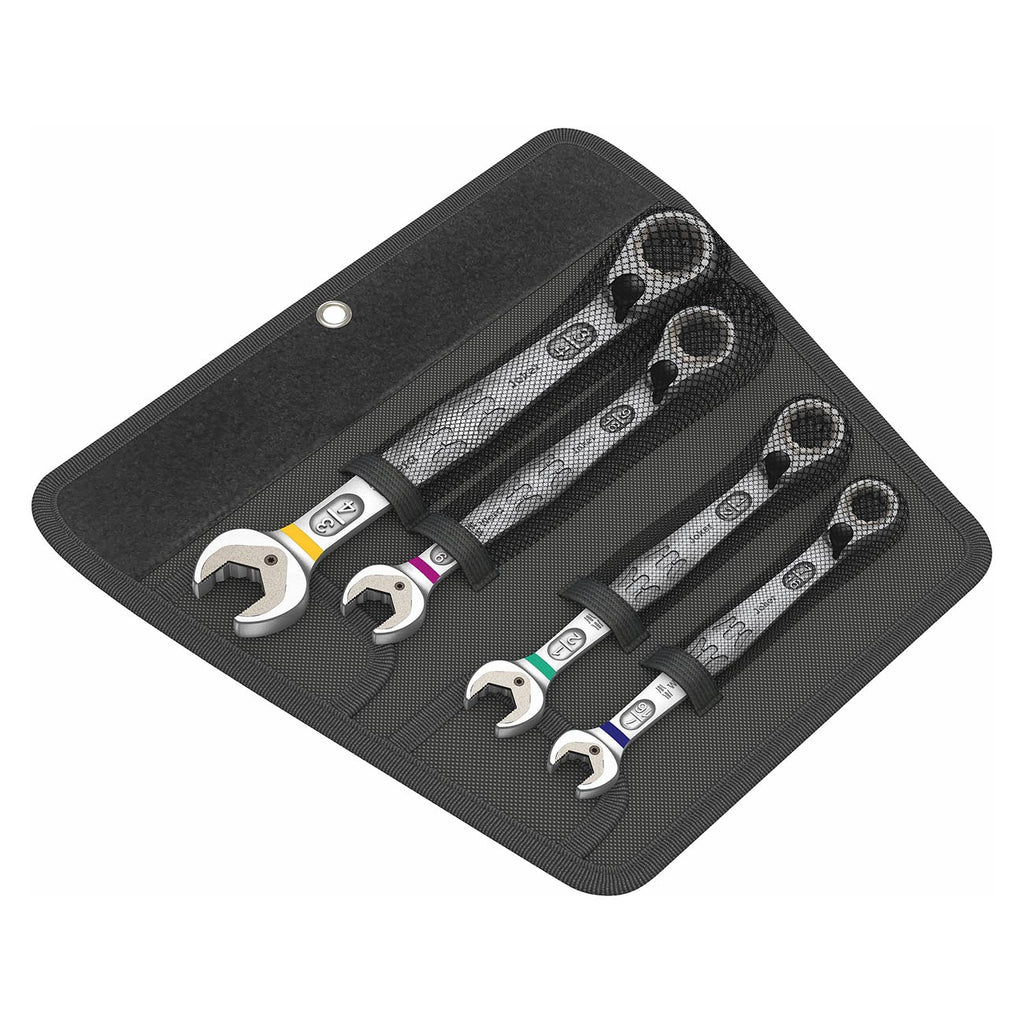 Wera SAE Joker Ratchet Set for Switch Combination Wrench (4-Piece)