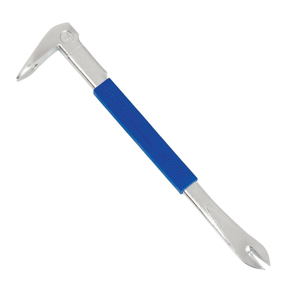 ESTWING Pro Claw Nail Puller - 12.5" Pry Bar with Forged Steel Construction & No-Slip Cushion Grip - PC300G