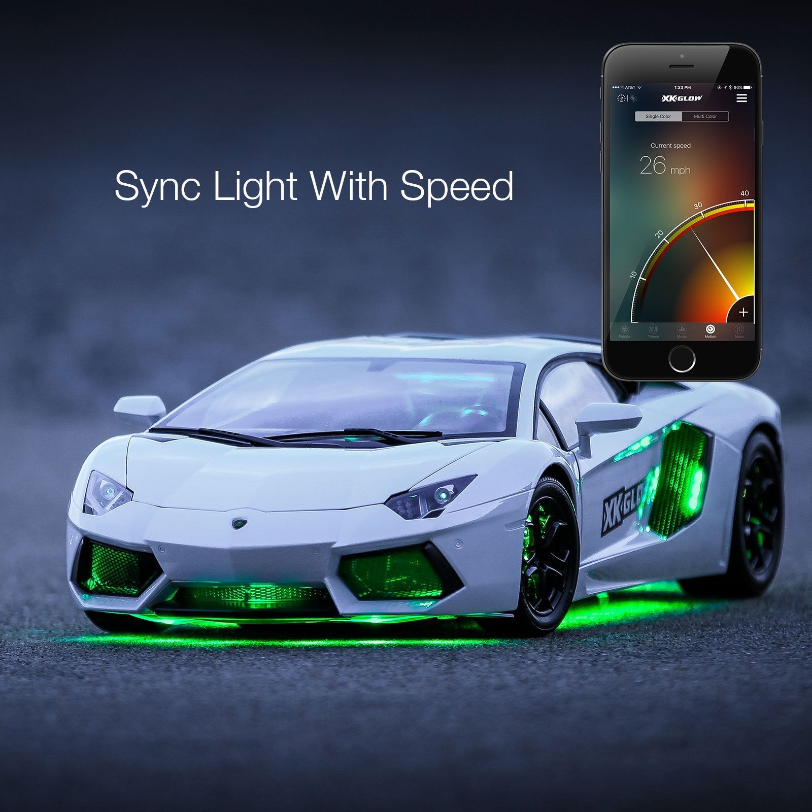 XKGLOW KS-CAR-ADVANCE LED Light Strips & Kit