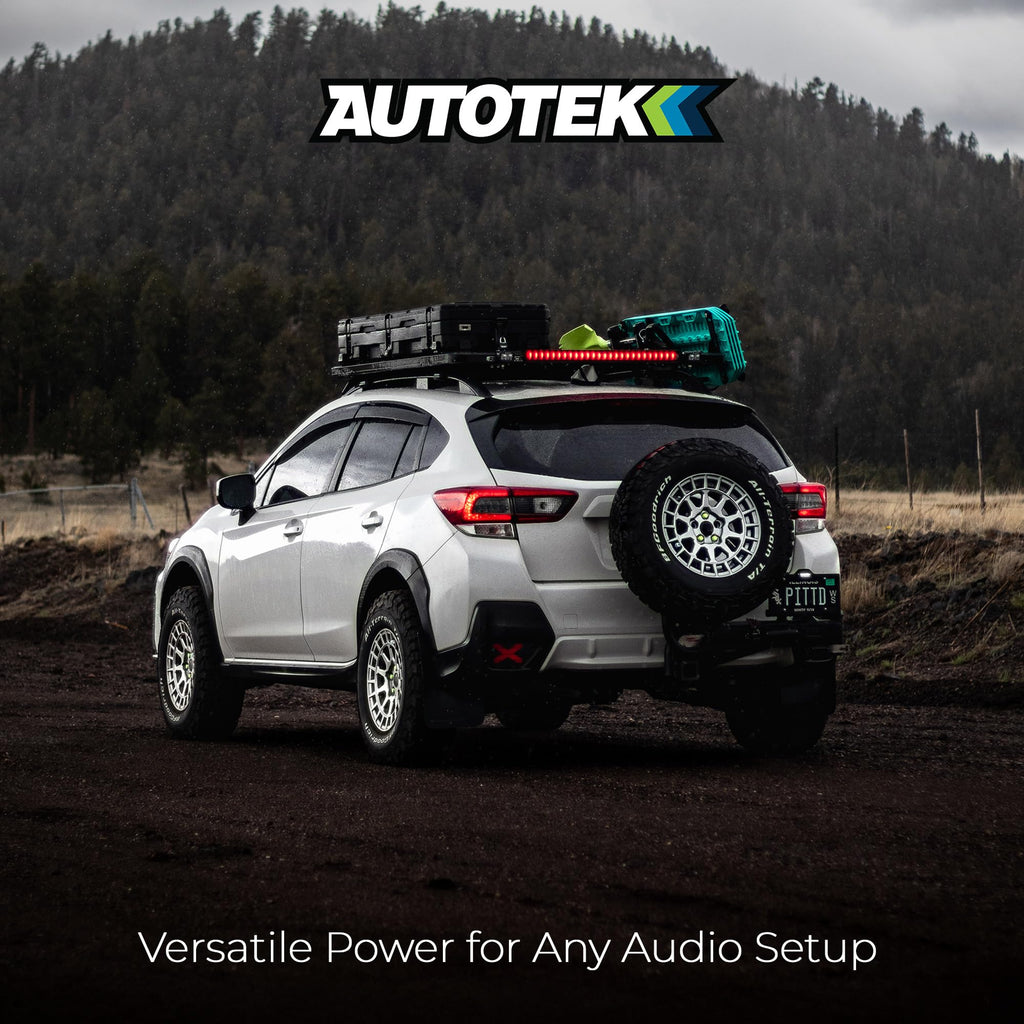 Autotek Street Machine 6.5" 2-Way Shallow Car Audio Coaxial Speakers with Neo Mylar Soft Dome Tweeters for Crystal Clear Sound & Poly Cones, Pair