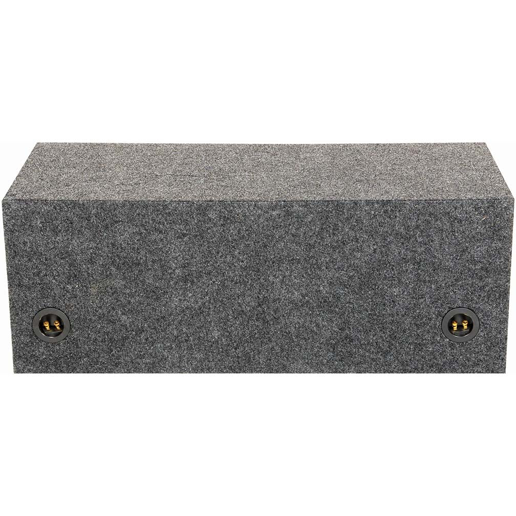 Qpower QHD212V Dual 12 Hole Vented 1 Mdf