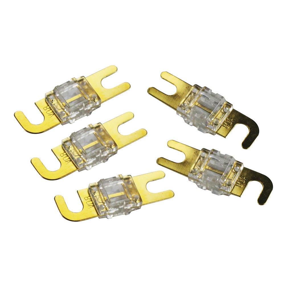 Audiopipe AFC80 Afc Fuse 80 Amp [5 Pack]