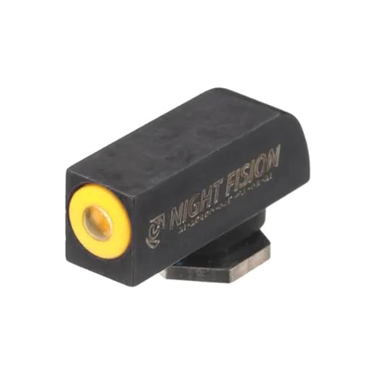 Night Fision Tritium Perfect Dot Front Sight Compatible with Glock 17/17L/19/22-28/31-35/37-39/48 - Yellow Ring
