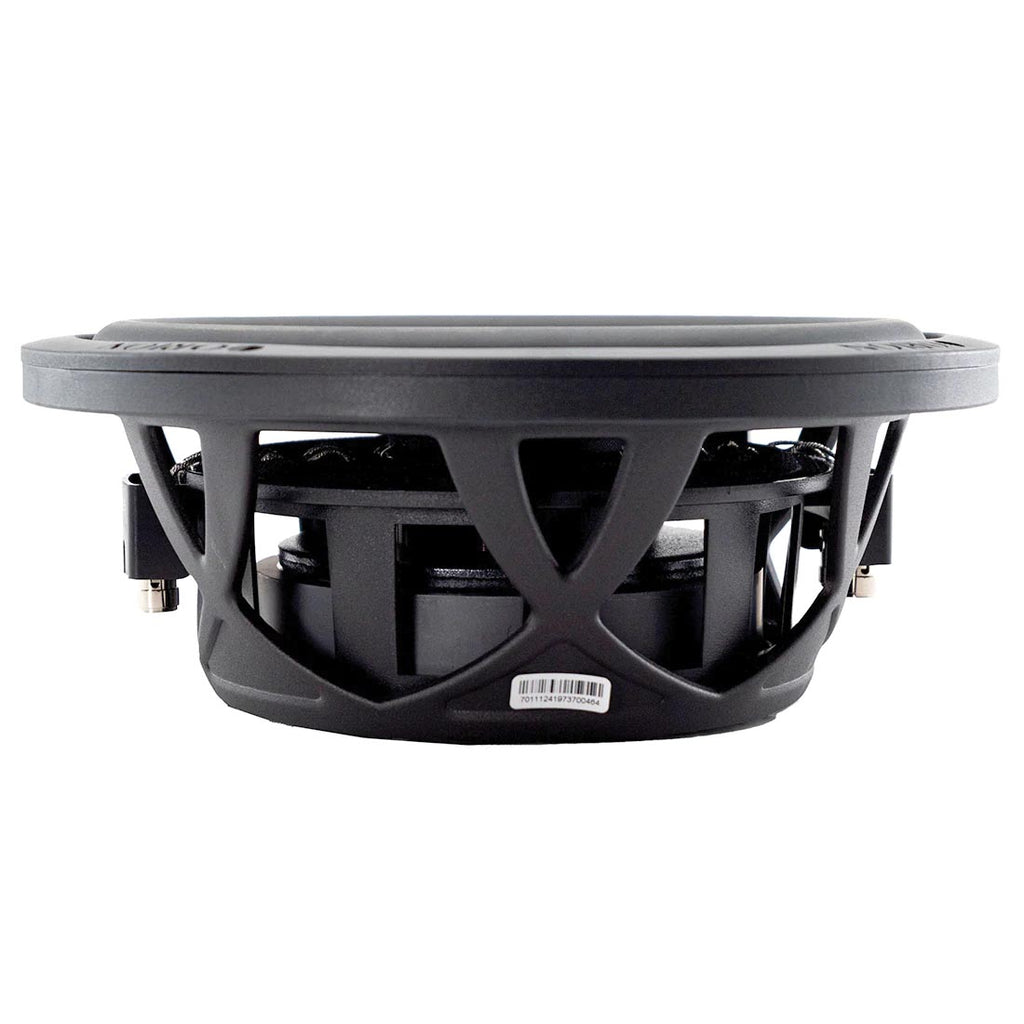ORION XTR Series XTR10SWD4 Shallow Mount 10” Car Subwoofer, 1600W Max Power, 400W RMS, Dual 4 Ohm, UV Coated Cone, NBR Surround – Compact Slim Subwoofer for Clean Bass in Tight Car Audio Installs