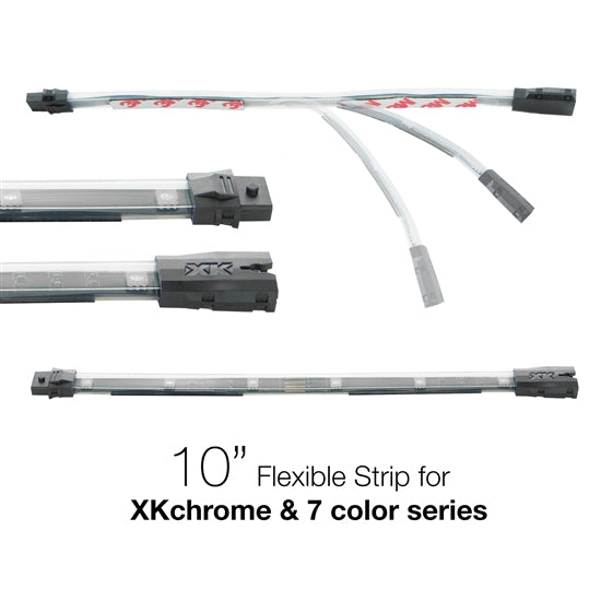 XK Glow XK-4P-S-10 Flex Strip - 10in.
