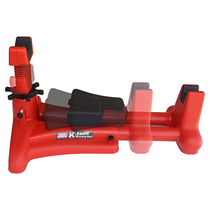MTM KSR-30 K-Zone Shooting Rest For rifles, handguns and shotguns, USA Made, Red