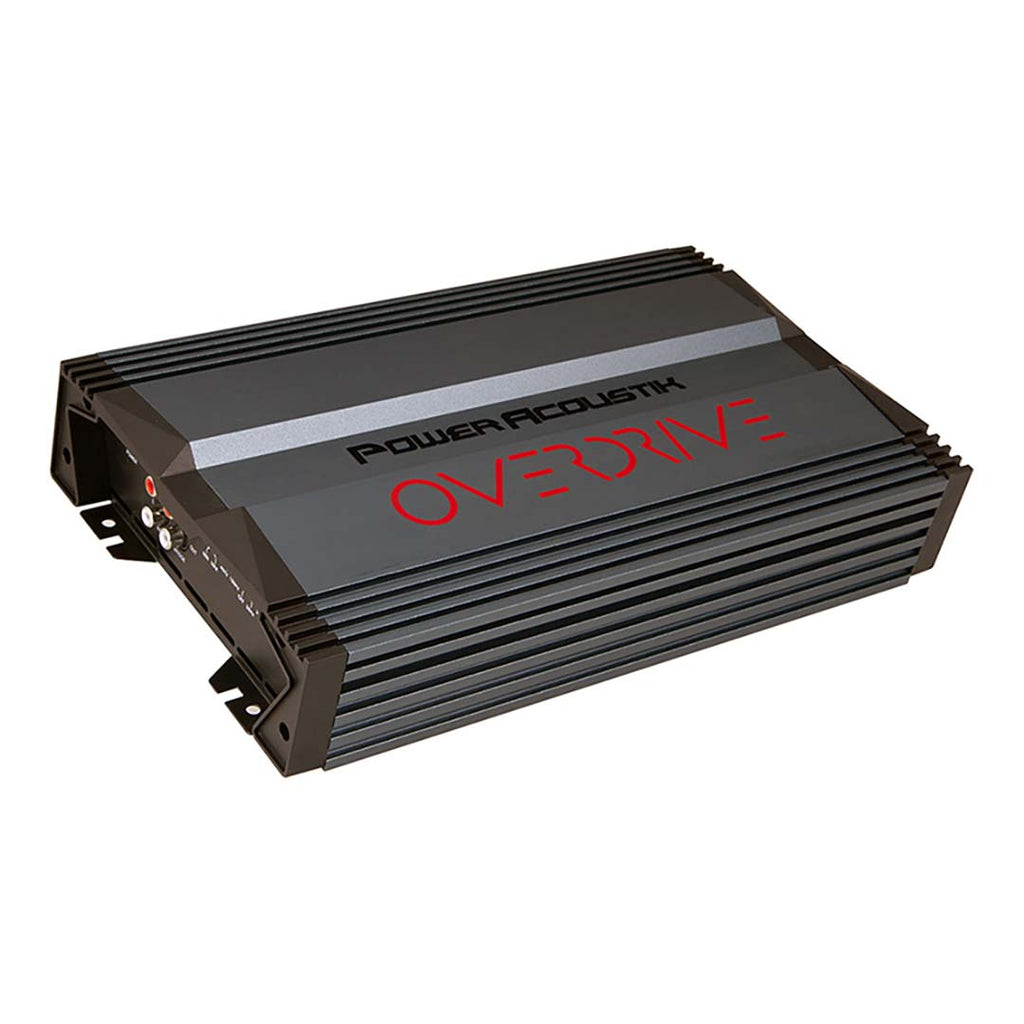 Power Acoustik OD2-1000 2 Channel Car Stereo Amplifier, 1000 Watt Overdrive Series Class A/B 2Ch Car Amp, 4 Ohm 2 Ohm Bridged Stereo Amp