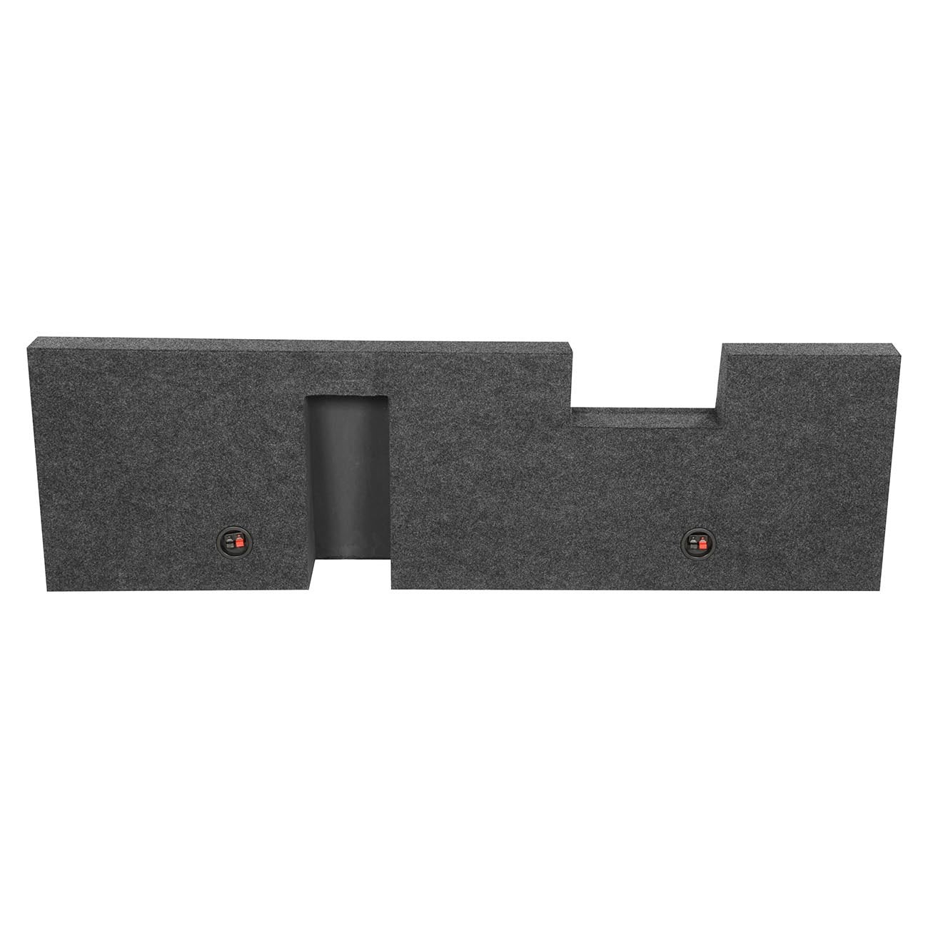 QPower Ford F-Series Super Duty Crew Cab '04-'16 Dual 10" Empty Woofer Box