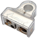 Audiopipe BTP705P Positive Battery Terminal – Platinum Finish, Multi-Feed Car Audio & Power Connection, Corrosion-Resistant
