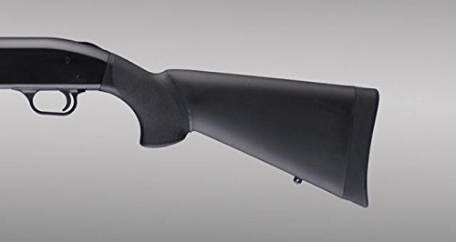 Hogue OverMolded Rubber Shotgun Stock & Forend Kit for Mossberg 500, 590A1, 510 Mini, Maverick 88 (12 Gauge), Black - 05012