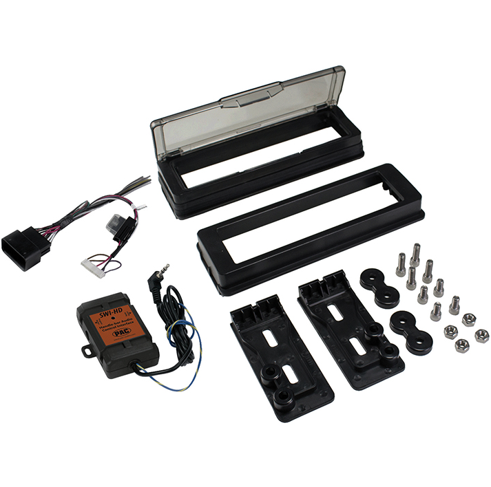 PAC HDK001X Radio Replacement Interface for 1998-2013 Harley-Davidson Motorcycles, Black