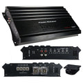 Power Acoustik VA1‑8000D 8,000 W Max Class D Monoblock Subwoofer Amplifier – Single Channel Bass Power Amp