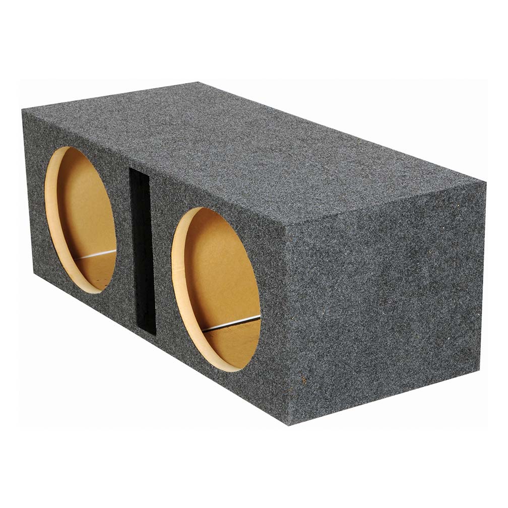 Qpower QHD212V Dual 12 Hole Vented 1 Mdf