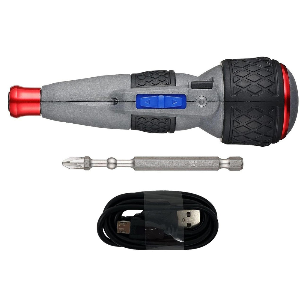 BALL GRIP Rechargeable Screwdriver Cordless (High Speed) No.220USB-S1U 220USBS1U Made in Japan by VESSEL
