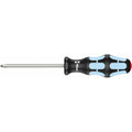 Wera 05032022001 Kraftform Stainless 3350 PH Stainless Steel Phillips Screwdriver, Lasertip, PH 2 Head, 4" Blade Length