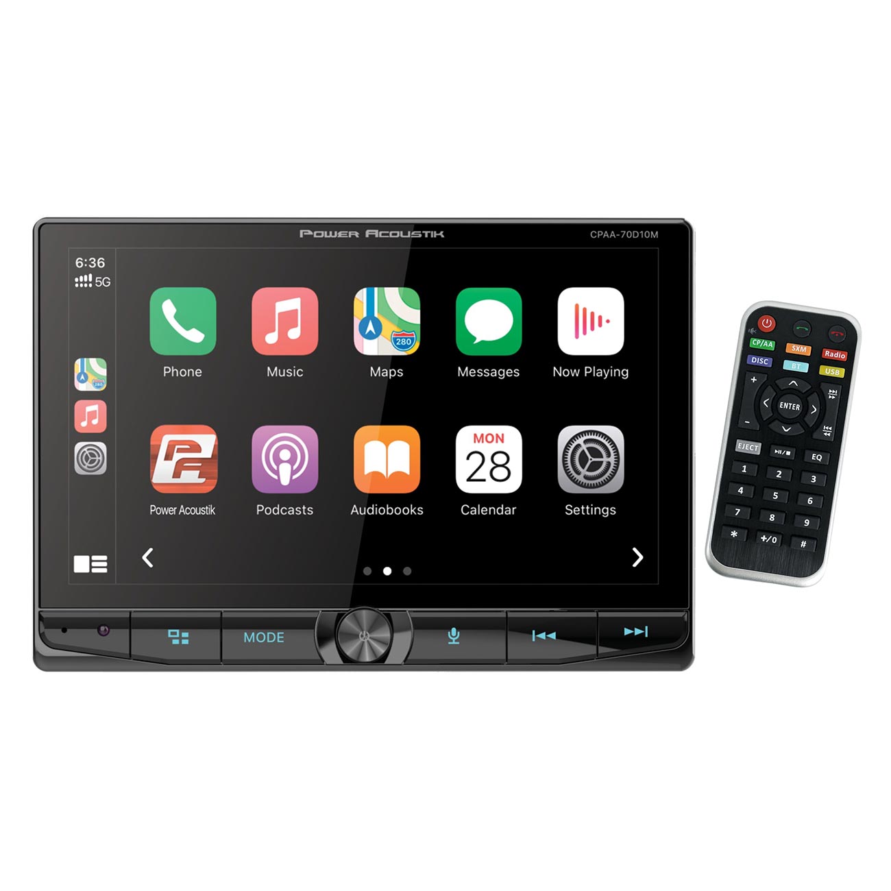 Power Acoustik CPAA-70D10M 10.6″ Double DIN Floating Multimedia Touchscreen + Precision Screwdriver Set, 16 Piece.