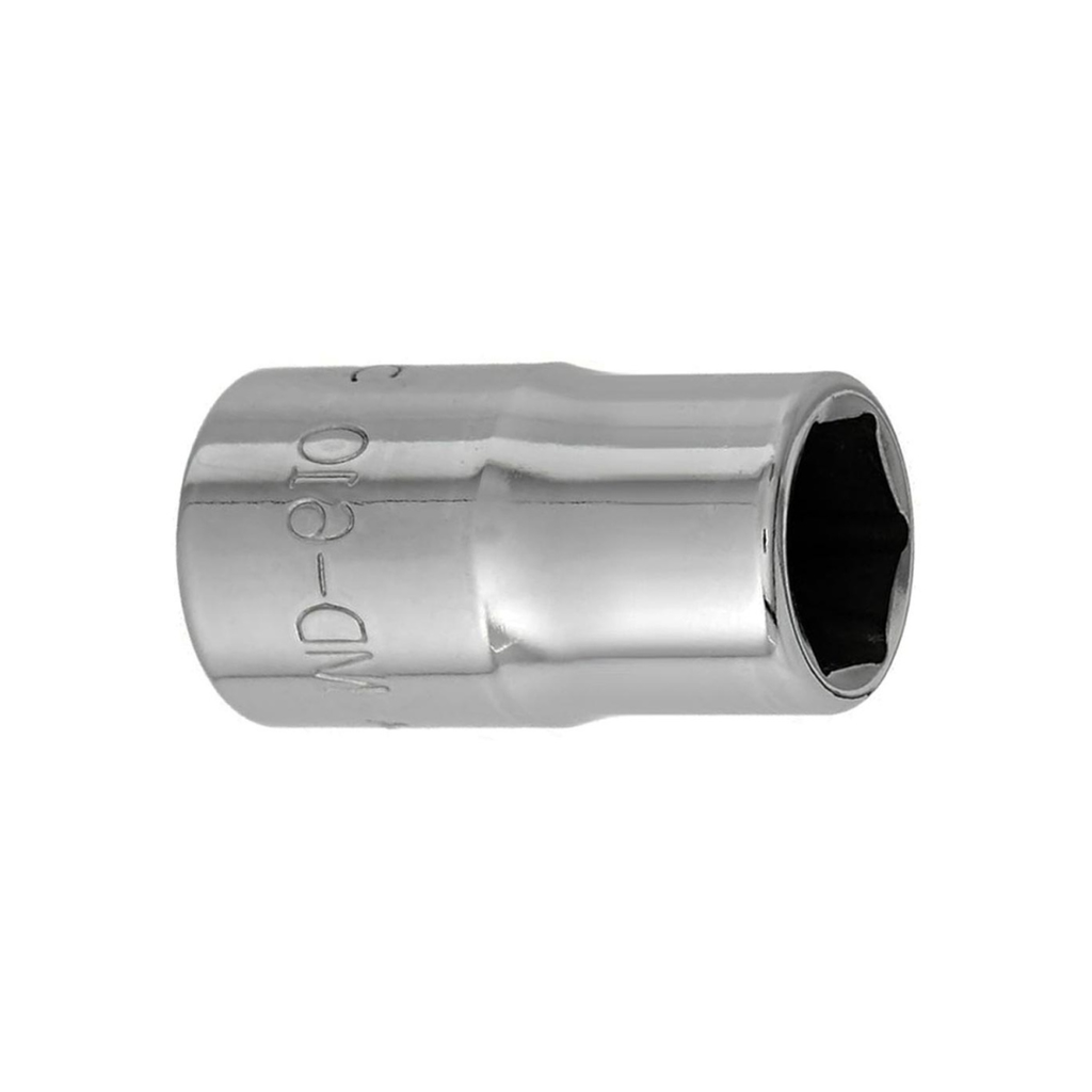 Williams JHWM-610 SUPERTORQUE 1/4-Inch Drive Shallow SAE Socket, 6 Point, 5/16-Inch Size, High-Polished Chrome Finish, Designed For Use On 6 Point Fasteners