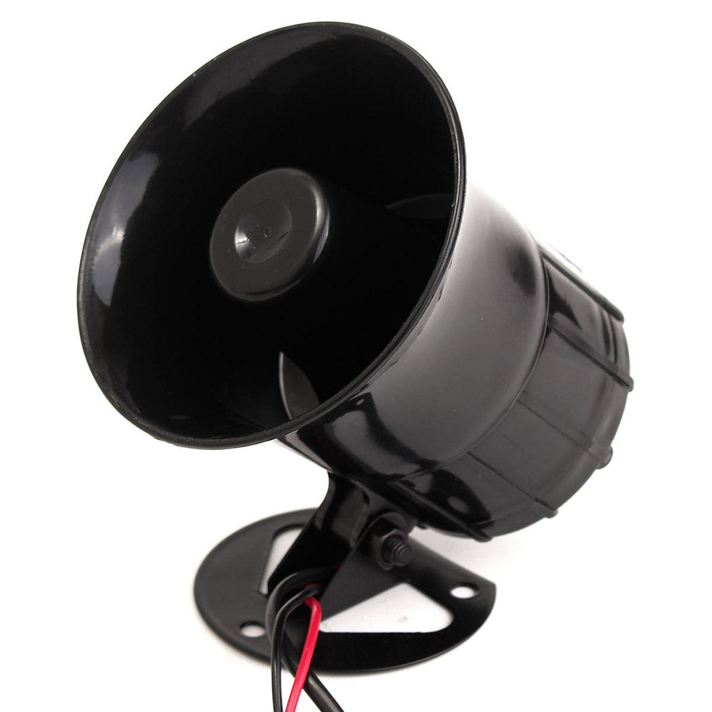 Nippon AV1006 35 Watt 6-Tone 119 dB Car Alarm Siren – Loud 12 V Automotive Security Horn