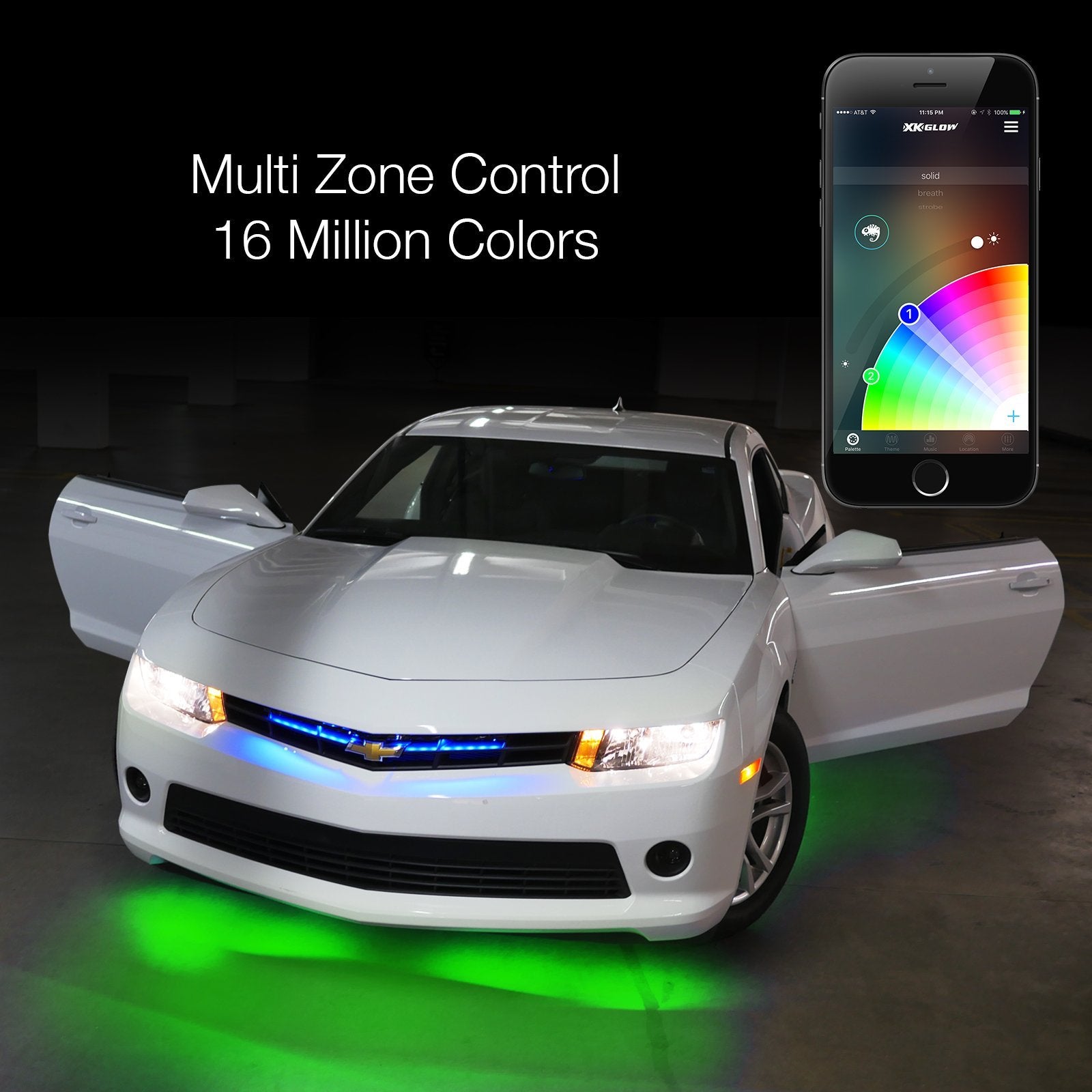 XKGLOW KS-CAR-ADVANCE LED Light Strips & Kit