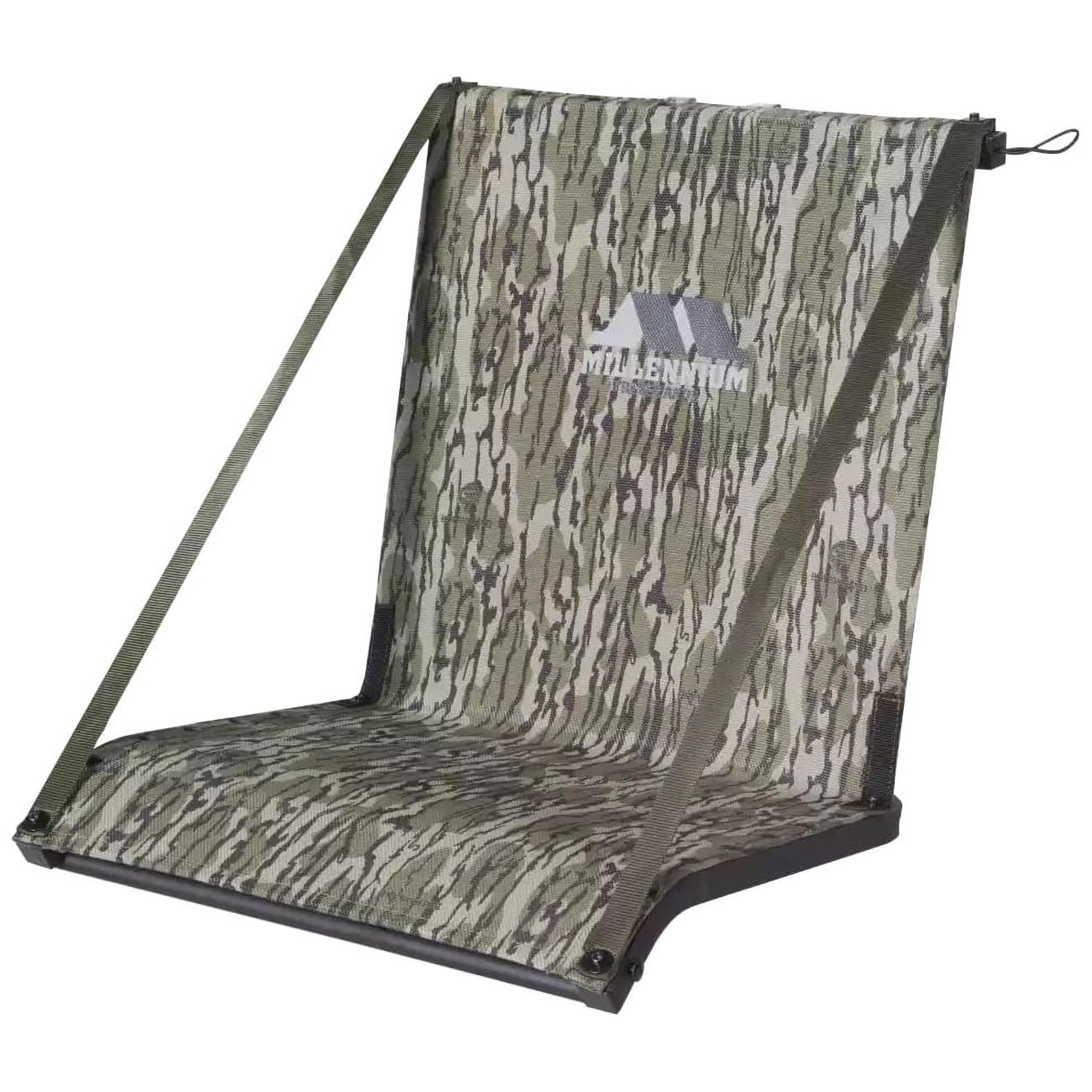Millennium Outdoors Hang-On Tree Seat M35000 – Mossy Oak Bottomland Camo Lightweight Hunting Seat