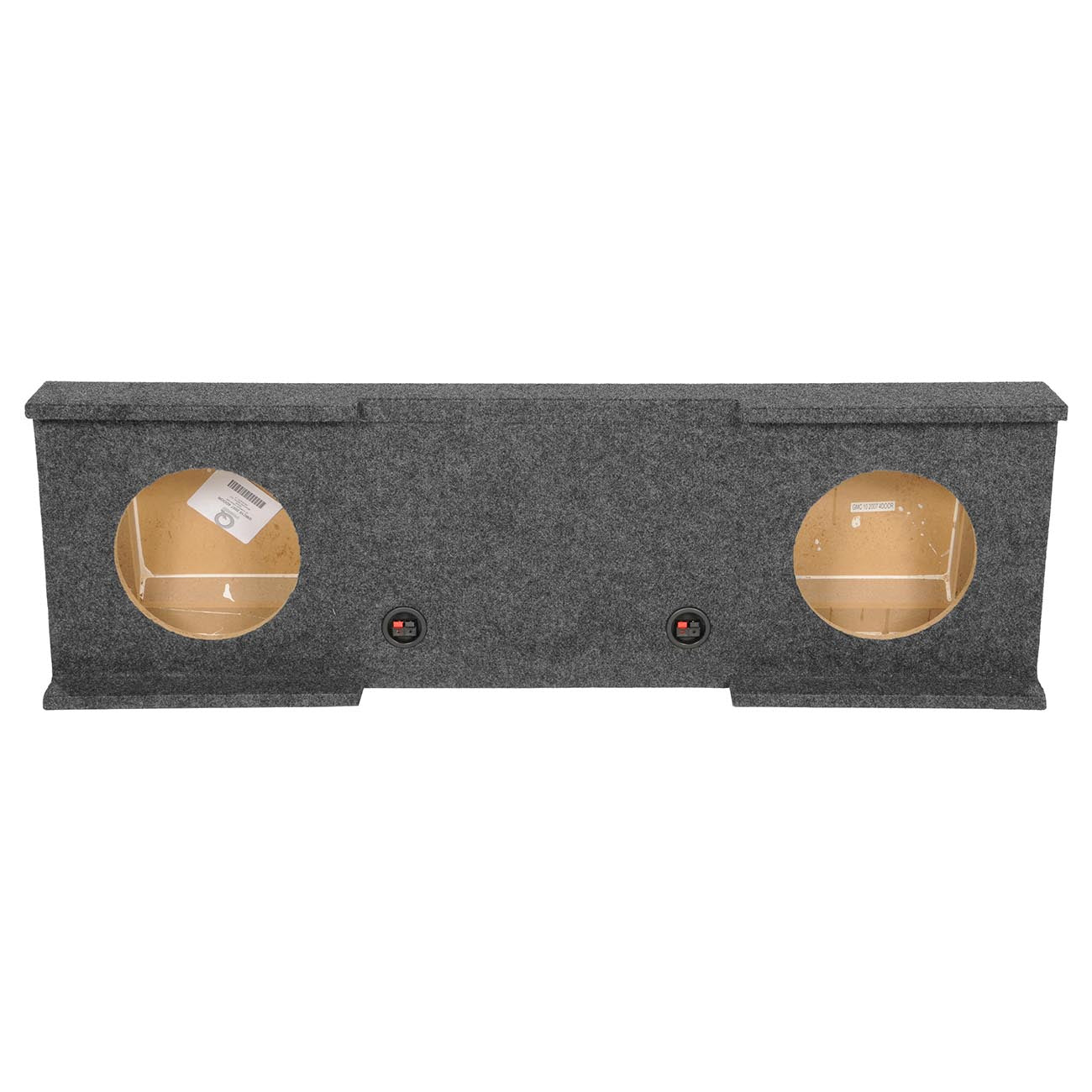 Q Power GMC10 2007 4DOOR Dual 10-Inch Custom Fit Speaker Box for GM/Chevy Crew Cab 4-Door Trucks 2007-2013
