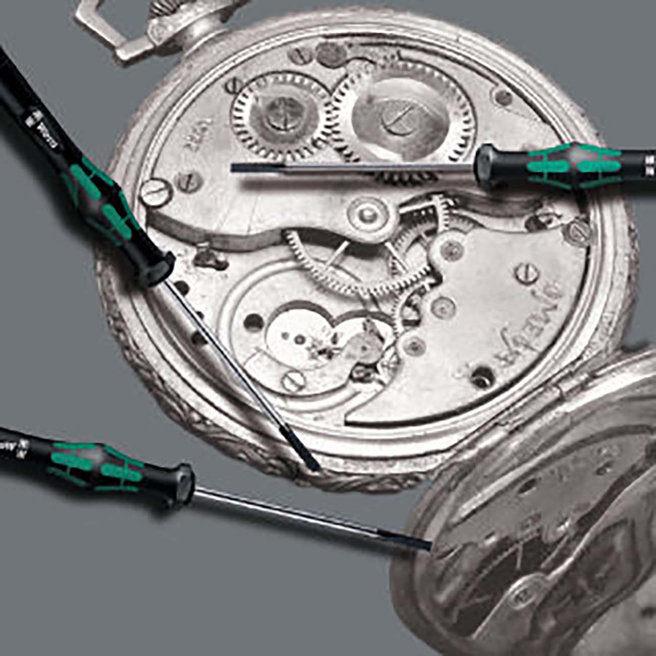 Wera 05073675001 Micro Precision Screwdriver Set – 12-Piece, High-Quality Mini Screwdriver Kit