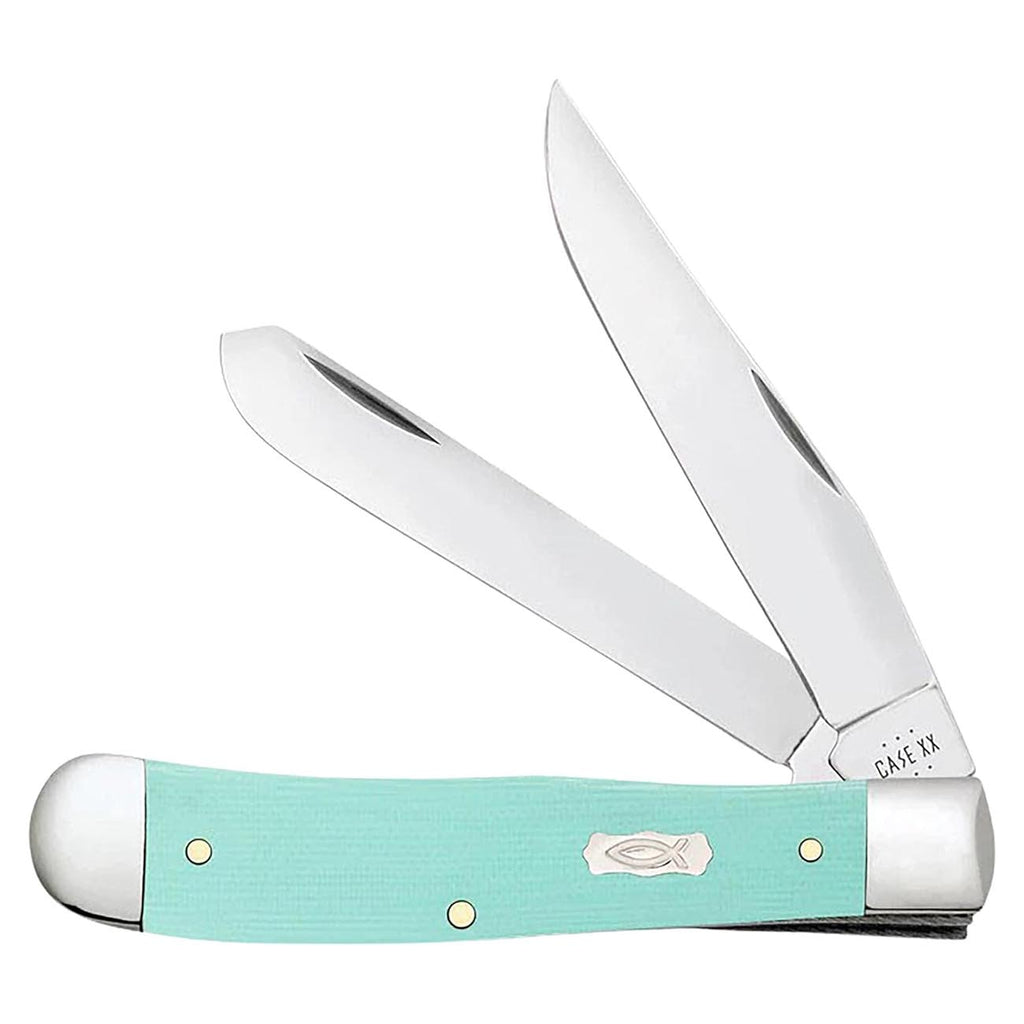 Case Cutlery CA18100: Trapper Seafoam Green