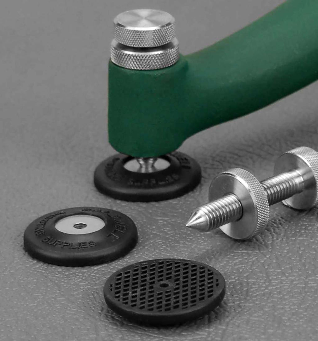 Caldwell Replacement Feet for The Rock BR with Rubber Coating for Range Sight In and Shooting Stability