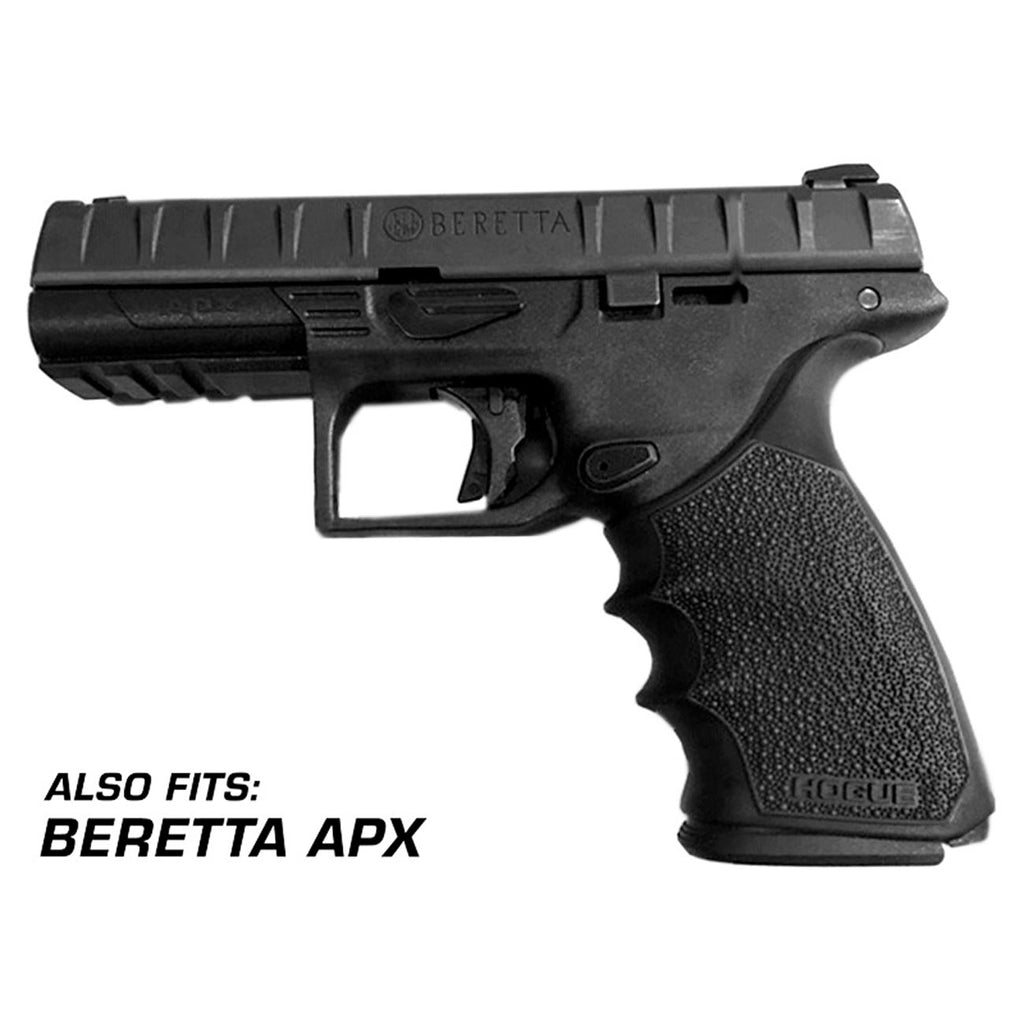 Hogue HandAll Beavertail Rubber Grip Sleeve for GLOCK 17, 18, 20, 21, 22, 24, 31, 34, 35, 37, 40, 41 (Gen 3 & 4), Black - 17030